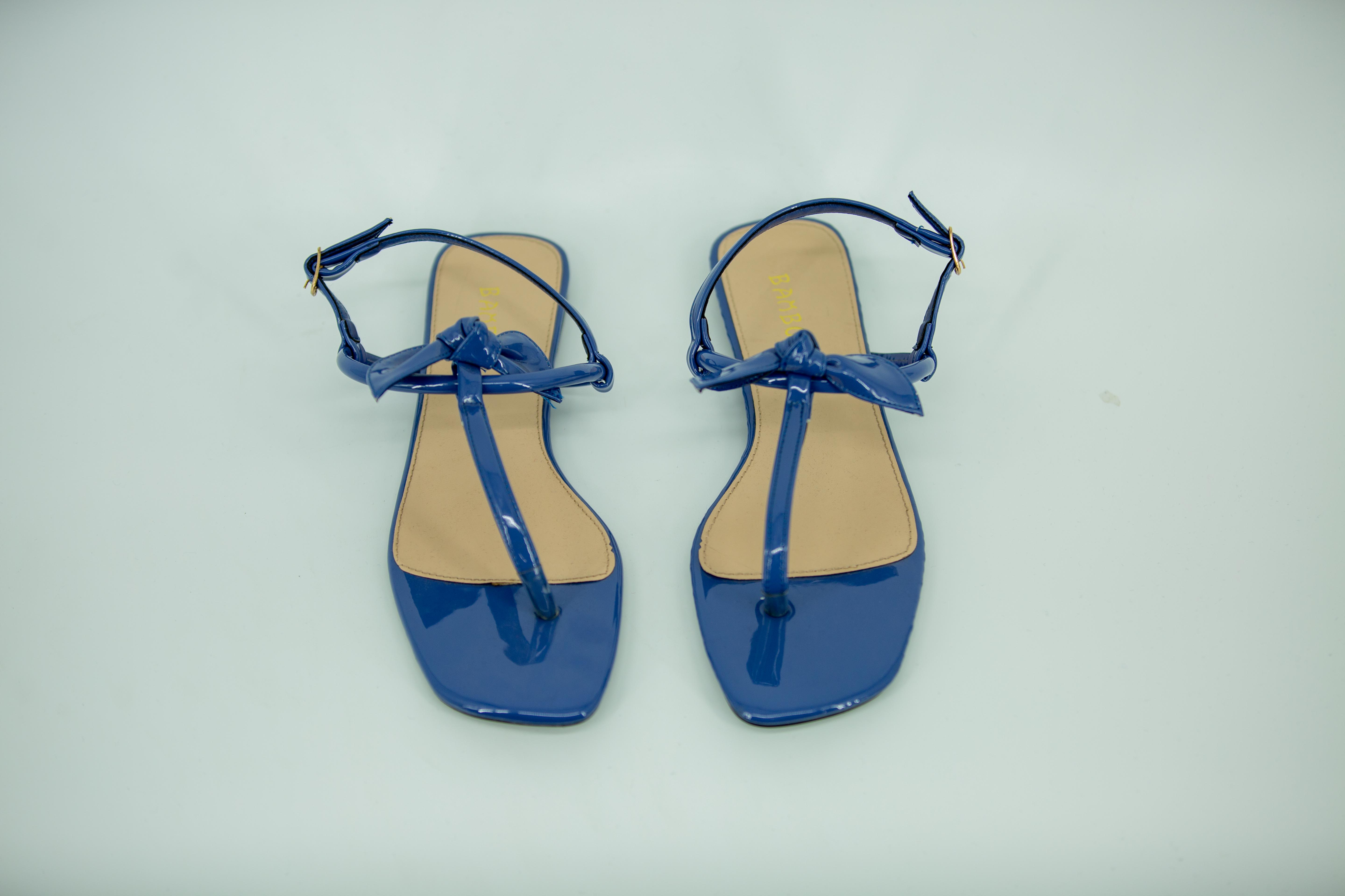 Bamboo sale flat sandals